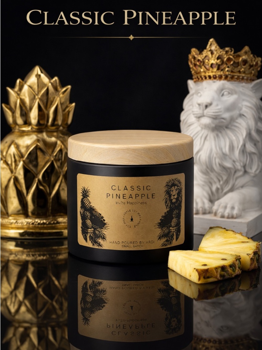 Handmade Soy Candle Small
Batch 4oz 🕯️